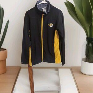 Missouri Tigers Mens Jacket Pro Edge‎ Spandex Black Size M Black Football NCAA